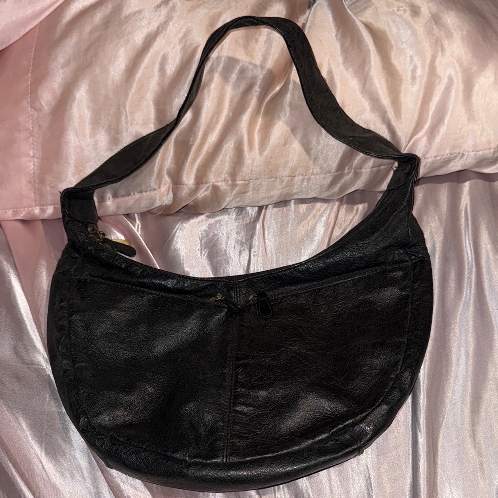 Madison & Max Genuine Leather Shoulder Bag